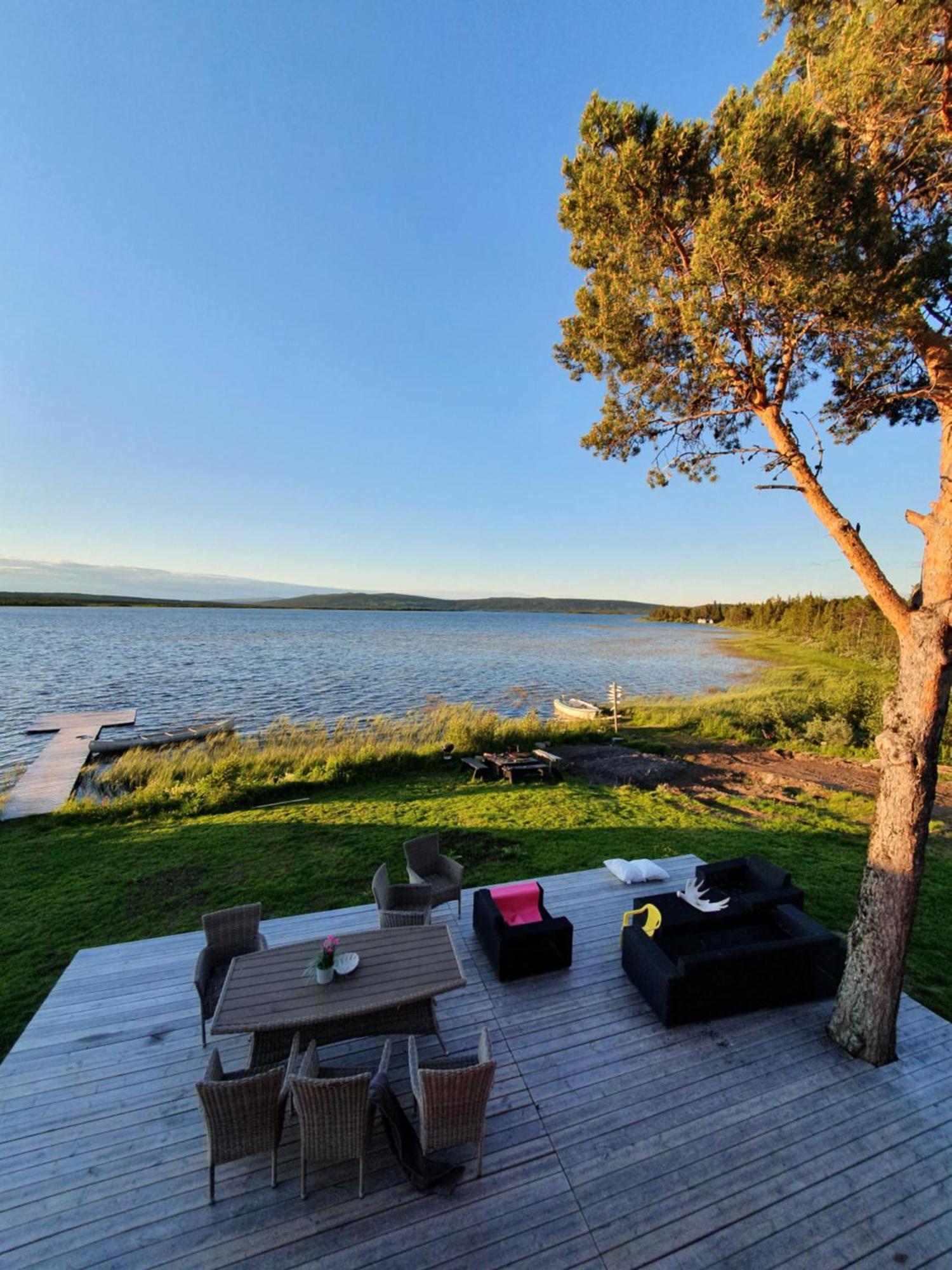 Camp Caroli Wooden Cabins Jukkasjärvi Eksteriør bilde