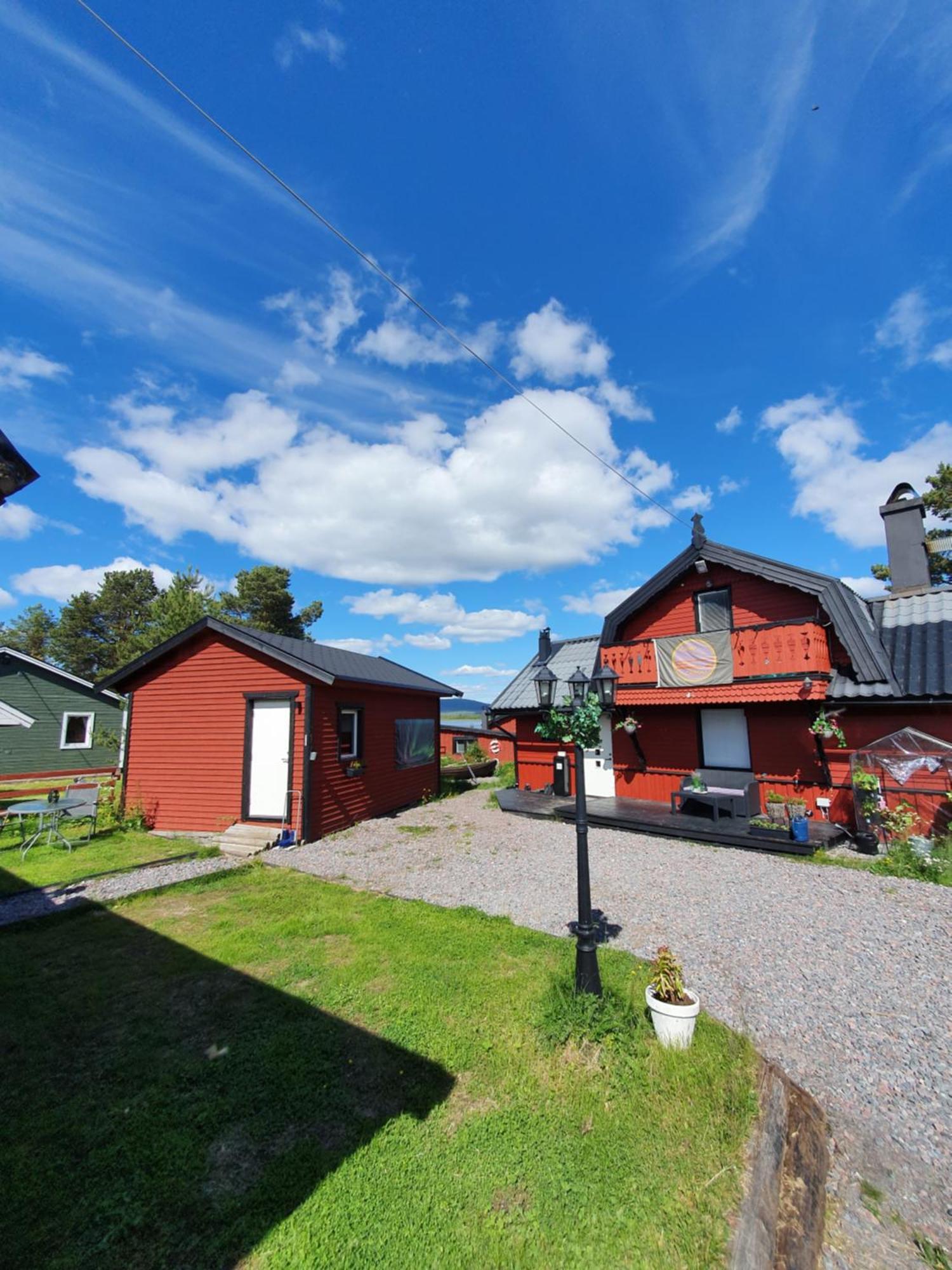 Camp Caroli Wooden Cabins Jukkasjärvi Eksteriør bilde