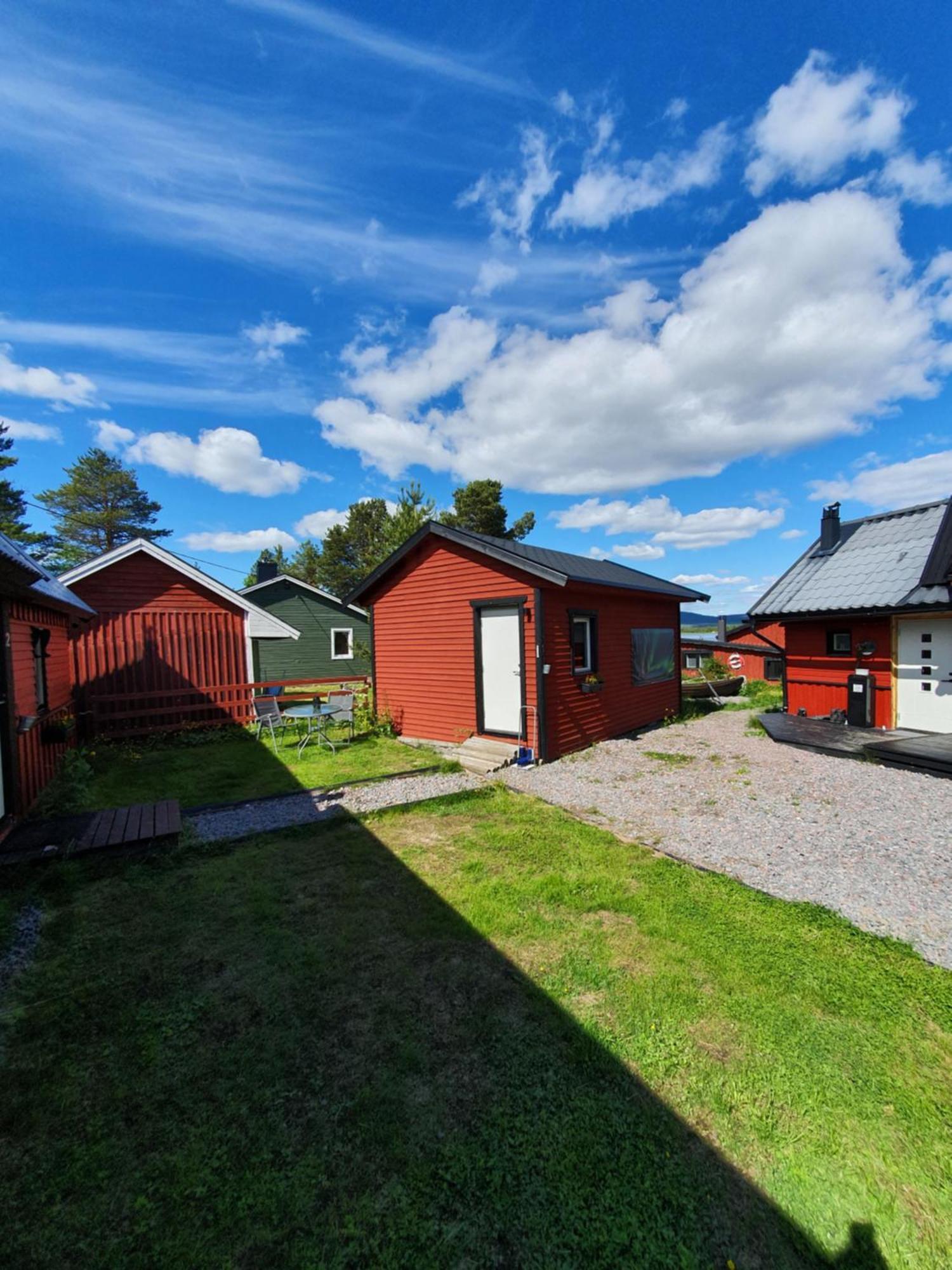Camp Caroli Wooden Cabins Jukkasjärvi Eksteriør bilde