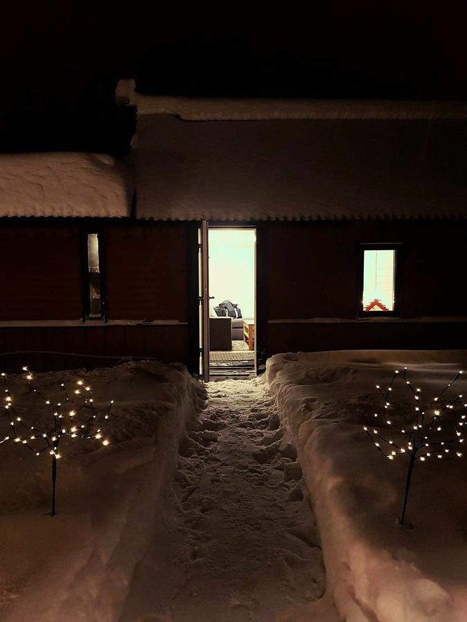 Camp Caroli Wooden Cabins Jukkasjärvi Eksteriør bilde