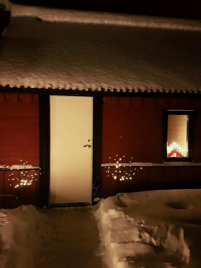 Camp Caroli Wooden Cabins Jukkasjärvi Eksteriør bilde