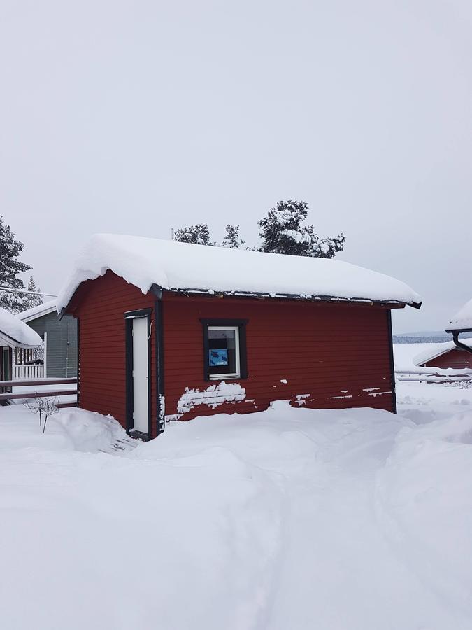 Camp Caroli Wooden Cabins Jukkasjärvi Eksteriør bilde