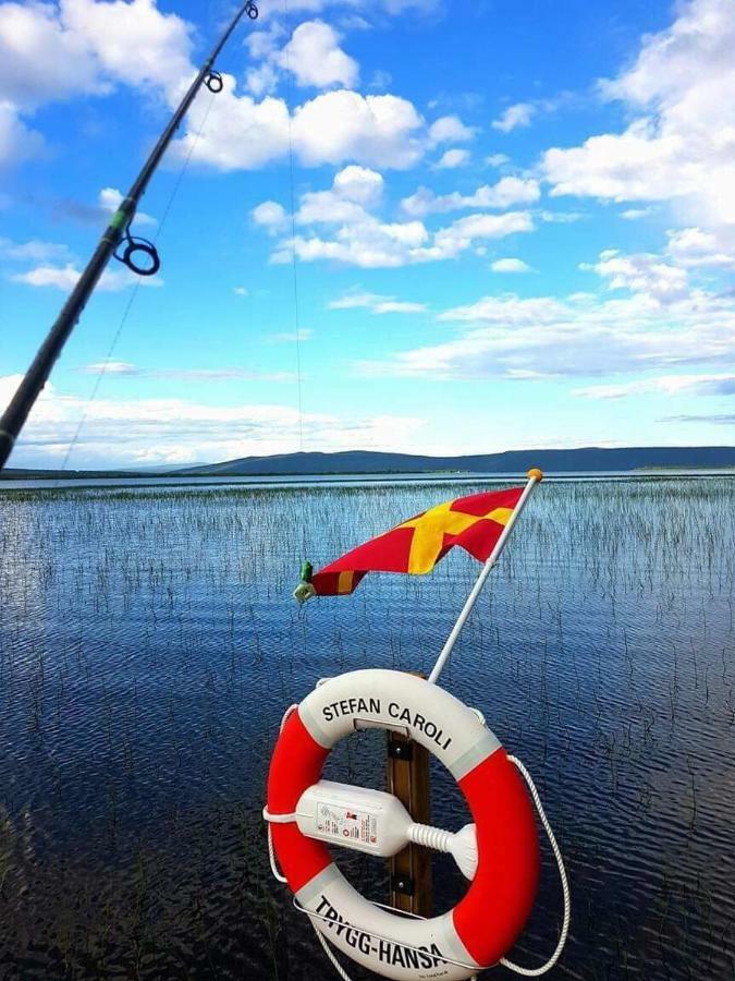 Camp Caroli Wooden Cabins Jukkasjärvi Eksteriør bilde